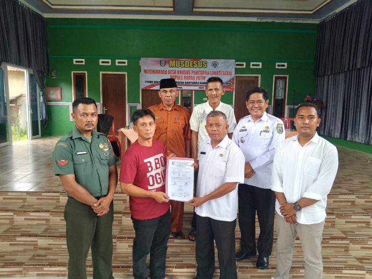 Musdesus Pekon Mulyorejo Putuskan Lokasi Strategis Gerai Koperasi Desa Merah Putih untuk Dorong Ekonomi Warga