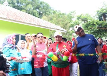 Gebyar Senam Beguwai Jejama Wawai Lampung Tengah: Ratusan Warga Ramaikan Acara, Olahraga dan Pemberdayaan Perempuan Jadi Sorotan