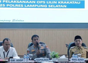 Lampung Selatan Siapkan Pengamanan Super Ketat Natal 2025 dan Tahun Baru 2026, Ini Strateginya
