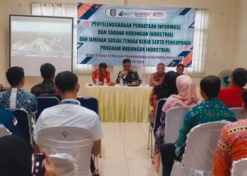 Disnakertrans Pringsewu Gelar Pendataan Hubungan Industrial, Dorong Ketenagakerjaan yang Lebih Harmonis dan Terjamin