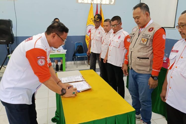 Fauzi Terpilih Kembali Pimpin ORARI Lokal Pringsewu 2025-2028