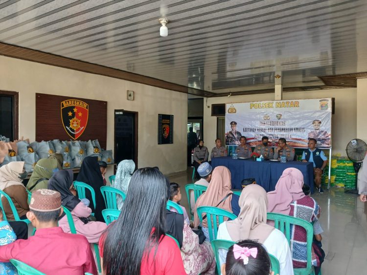Polres Lampung Selatan Gelar Sunat Massal untuk 60 Anak di Natar
