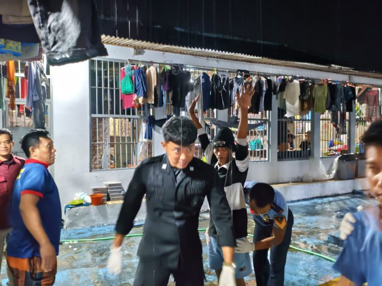 Kalapas Kalianda Turun Tangan Amankan Blok Hunian Saat Siaga Nataru