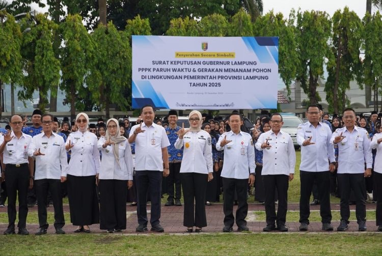 Wagub Jihan Nurlela Resmikan 863 PPPK Paruh Waktu, Dorong Pelayanan Publik Optimal