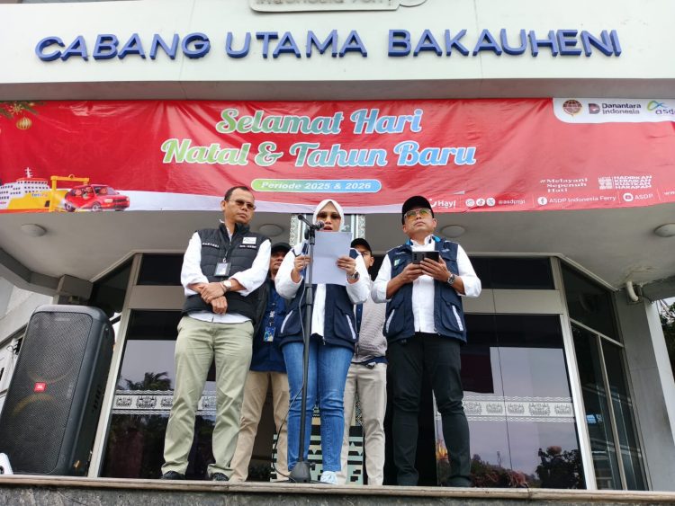 ASDP Bakauheni Tutup Posko Nataru, Penyeberangan Lancar