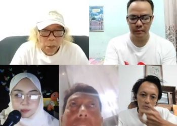 Dua Penyair Lampung-Sultra Sukses Gelar Live Puisi TikTok