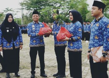 Apel Perdana 2026, Pringsewu Serahkan Ratusan SK PPPK