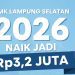 UMK Lampung Selatan 2026 Resmi Naik Jadi Rp3,2 Juta
