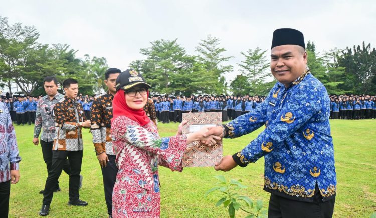 Ribuan Non ASN Pesawaran Resmi Berstatus PPPK Paruh Waktu
