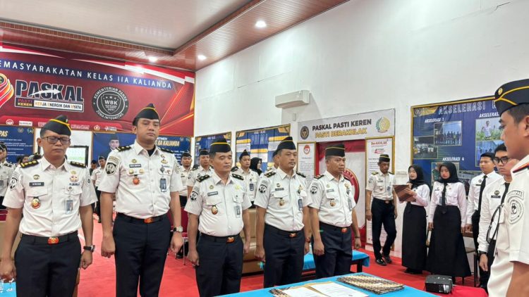 Perkuat Komitmen Kinerja, Lapas Kalianda Laksanakan Penandatanganan Perjanjian Kinerja dan Paparkan Capaian Kinerja