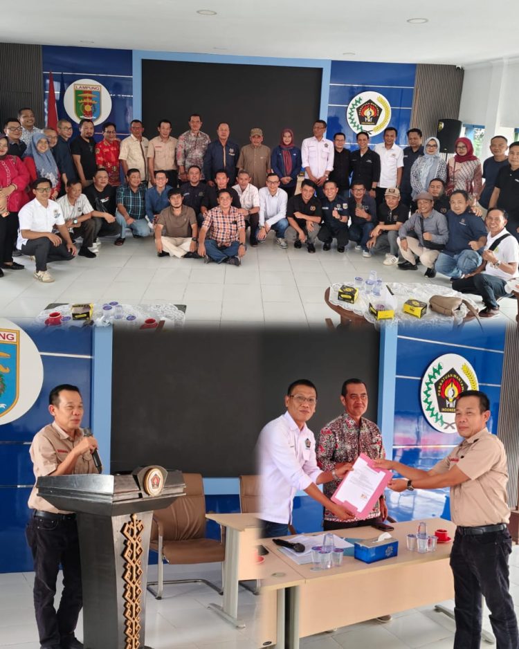 PWI Lampung Percayakan Dewan Kehormatan kepada Adi Kurniawan