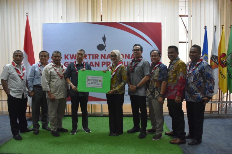 Gotong Royong Pramuka Lampung, Dana Kemanusiaan Rp250 Juta untuk Sumatera