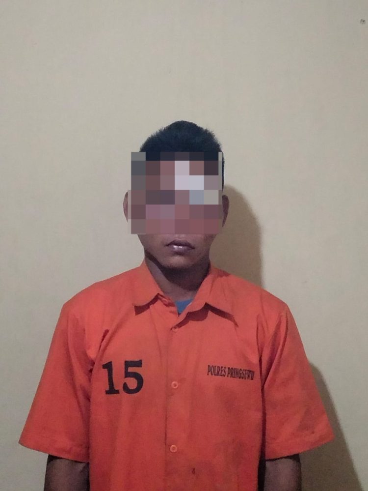 Kronologi Penusukan Pedagang di Pasar Sarinongko Pringsewu, Pelaku Ditangkap