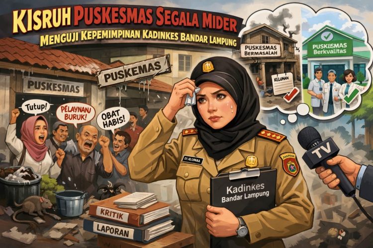 Kisruh Internal Segala Mider, Kepemimpinan Kadinkes Bandar Lampung Dipertanyakan