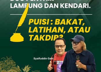 Awal 2026, Dua Penyair Indonesia Gelar Baca Puisi Online di TikTok