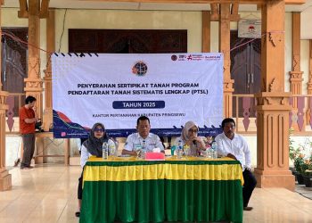 Wates Timur dan Tambahrejo Barat Terima 310 Sertipikat PTSL