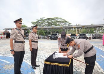 Rotasi Jabatan di Polres Lampung Selatan, Kapolres Tekankan Profesionalisme