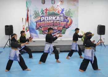 Bupati Pringsewu Resmikan PORKAB 2025 di Pringsewu Selatan