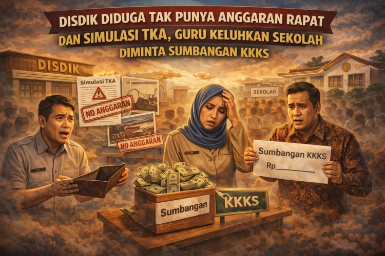Dugaan Kekosongan Anggaran Disdik: Guru SD Bandar Lampung Keluhkan Biaya TKA