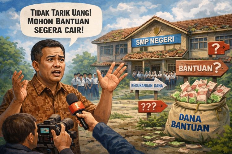 Honor Guru Honorer Terkendala Regulasi, SMPN 13 Bandar Lampung Harap Solusi BOSDA