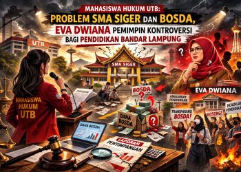 SMA Siger dan BOSDA Jadi Sorotan, Mahasiswa Kritik Pemkot Bandar Lampung