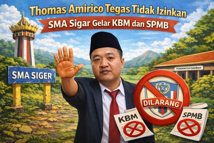 Thomas Amirico: SMA Siger Harus Penuhi Izin Sebelum Buka KBM