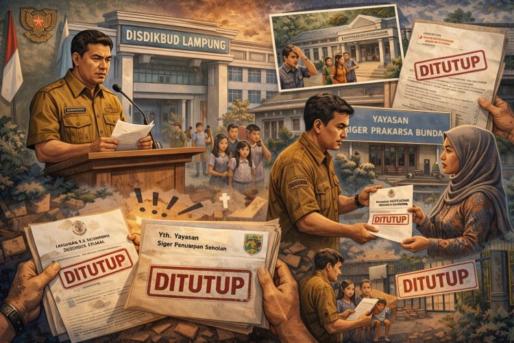 Thomas Amirico: Disdikbud Lampung Layangkan Surat Penutupan SMA Swasta Siger