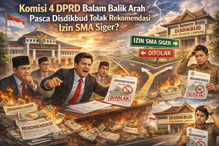 Polemik SMA Siger Memanas, Ketua Komisi 4 DPRD Dituding Balik Arah