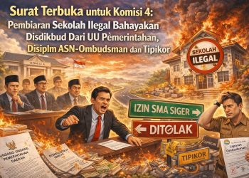 Sekolah Ilegal di Bandar Lampung Bisa Merugikan Negara, Surat Terbuka DPRD