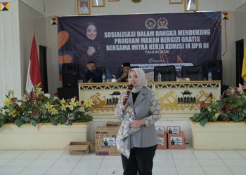 Rahmawati Herdian Sosialisasikan MBG, Dorong Gizi Seimbang Sejak Dini