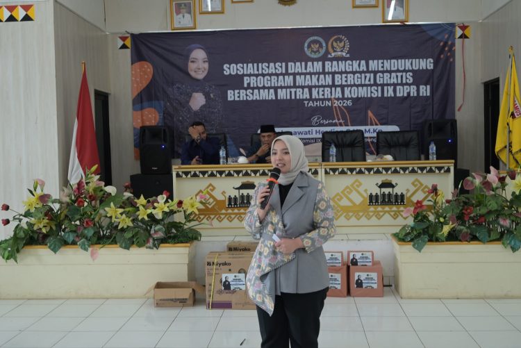 Rahmawati Herdian Sosialisasikan MBG, Dorong Gizi Seimbang Sejak Dini