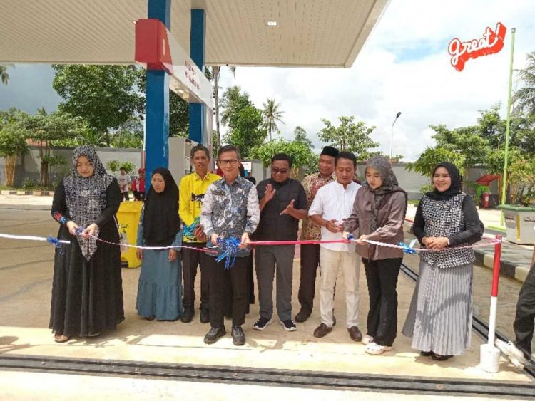 Pertumbuhan Ekonomi Didukung Kehadiran SPBU Baru di Gadingrejo