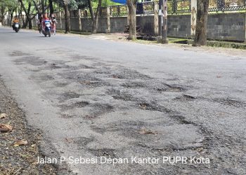 Jalan Rusak Makan Korban, LSM PRO RAKYAT Ingatkan Tanggung Jawab Hukum Pemkot