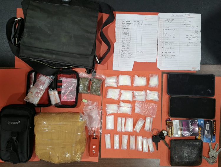 Ditresnarkoba Polda Lampung Bongkar Peredaran Sabu di Pesawaran