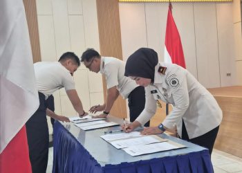 Wujud Reintegrasi Sosial, WBP Napiter Kalianda Ikrar Setia kepada NKRI