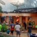 Rumah Permanen Milik Pensiunan PNS di Pringsewu Nyaris Rata Akibat Kebakaran