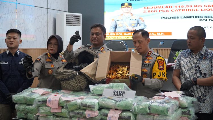 Pengungkapan Narkotika Januari 2026: 118 Kg Sabu, Ribuan Ekstasi dan Cartridge Etomidate