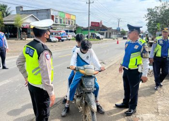 Mayoritas Pengendara Motor Melanggar, Polres Pringsewu Catat 1.075 Pelanggaran