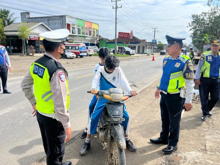 Mayoritas Pengendara Motor Melanggar, Polres Pringsewu Catat 1.075 Pelanggaran