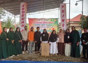 Al Ishlah Pringsewu Gelar Sedekah Akbar, Warga Antusias Donasi Beras