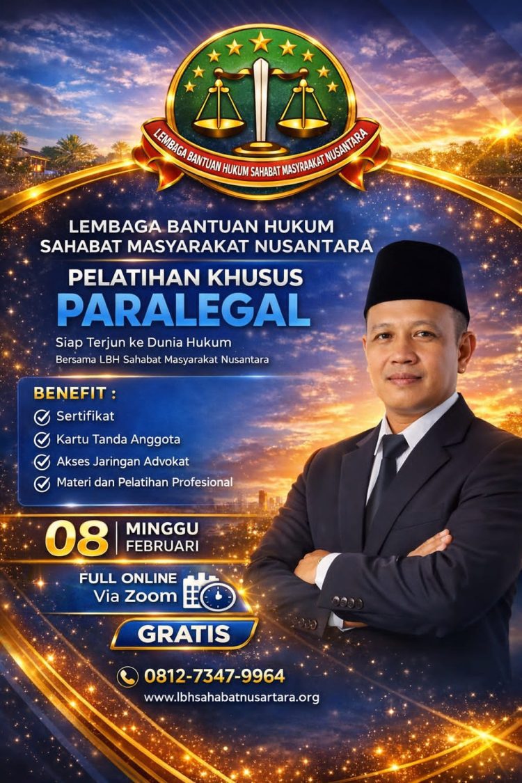 Pelatihan Paralegal dan KADARKUM, LBH Dorong Masyarakat Paham Hak dan Kewajiban Hukum