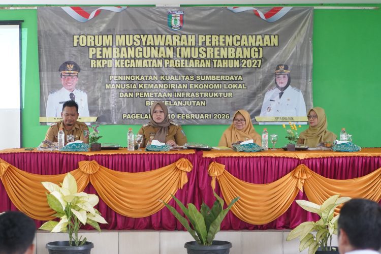 IJD Terpanjang di Lampung Dibahas dalam Musrenbang Kecamatan Pagelaran