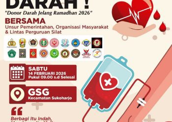 Peringati HPN 2026 dan HUT PWI ke-80, Donor Darah Jadi Wujud Kepedulian Sosial