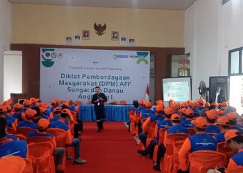 Desa Hanura Jadi Lokasi Perdana Diklat DPM AFF di Pesawaran