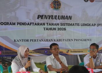 Penyuluhan PTSL 2026 Jadi Langkah Awal Sertifikasi Tanah di Pringsewu