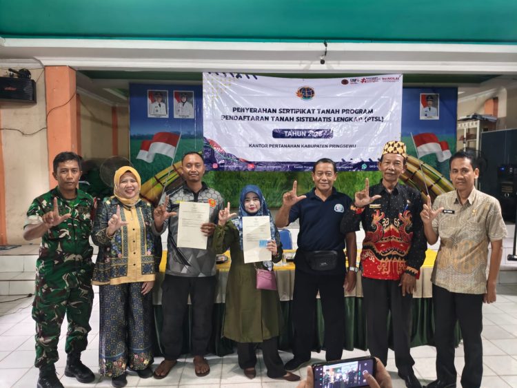Kantor Pertanahan Pringsewu Percepat Pendaftaran Tanah Lewat PTSL
