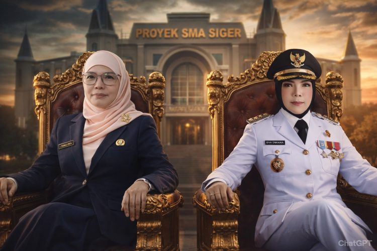 Eva Dwiana Disebut Terkait Dukungan Anggaran, SMA Siger Disorot