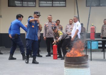 Dokkes Polres: Nabil Abdur Rahman Ajarkan Pertolongan Pertama untuk Personel