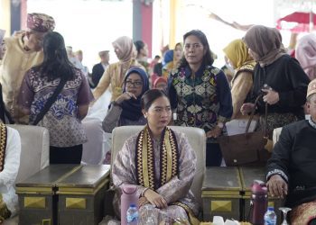 Prosesi Adat Turun Mandi Blangikhan Tegaskan Identitas Budaya Lampung Tengah