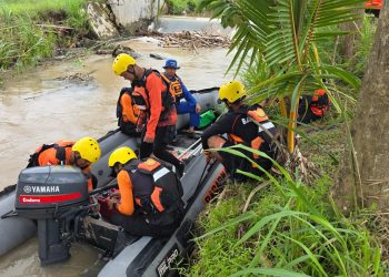 Korban Hanyut di Sungai Ruguk Masih Dicari, Area Pencarian Diperluas